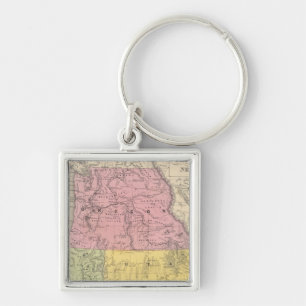 Porte-clés Californie, Oregon, Utah et Nouveau-Mexique