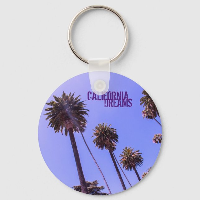 PORTE-CLÉS CALIFORNIE RÊVES (Recto)