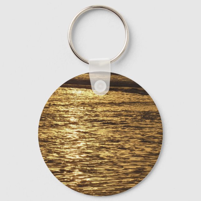 Porte-clés Californie Sunset Waves Ocean Seascape (Recto)