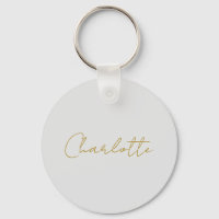 Calligraphie or couleur gris Personnalisé Edition 