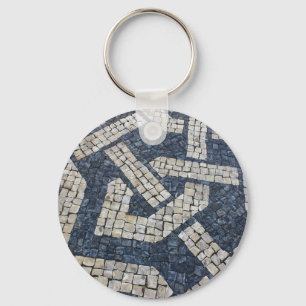Porte-clés Calquée Portugaise, Portuguese Pavement