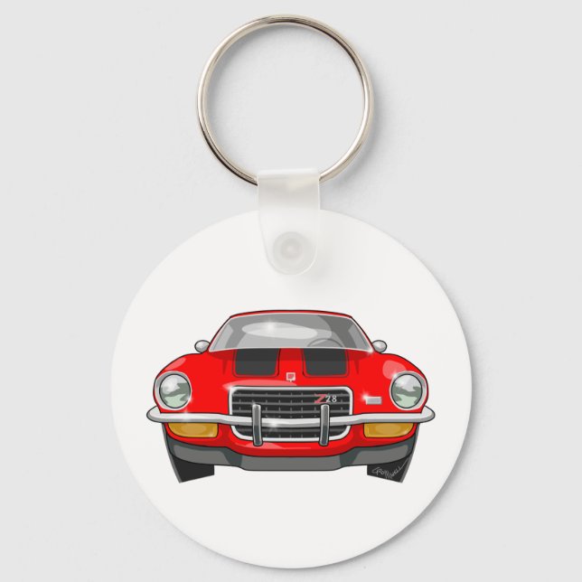 Porte-clés Camaro Chevy 1973 (Recto)