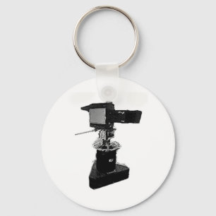 Porte-clés Caméra de télévision from 1970 d'émission ou