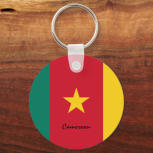 Porte-clés Cameroun Drapeau & patriotes du Cameroun / sports
