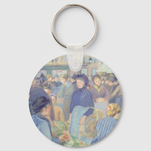 Porte-clés Camille Pissarro le Marche de Gisors
