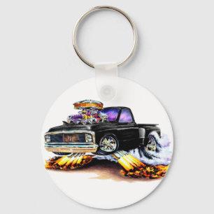 Porte-clés Camion 1970-72 noir de Chevy C10