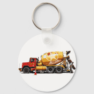 Porte-clés Camion ciment incroyable #6