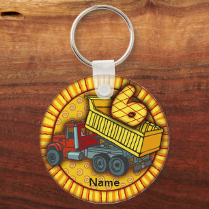 Porte-clés Camion de vidange pour le 6e anniversaire