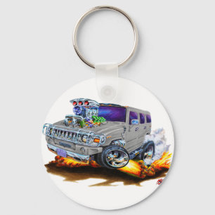 Porte-clés Camion Hummer H2 gris