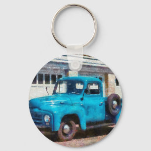 Porte-clés Camion - un vieux camion international