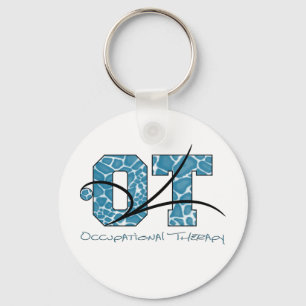 Porte-clés Camo bleu avec défilement