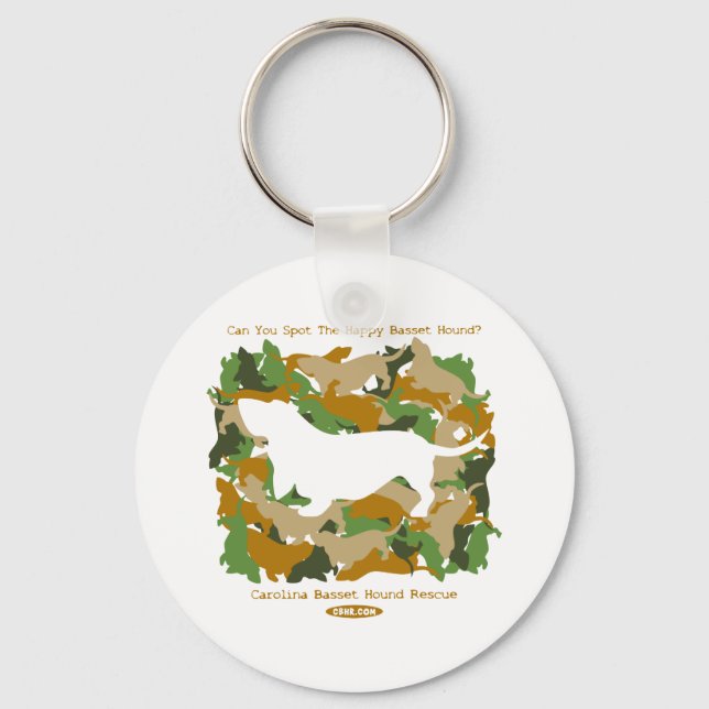 Porte-clés Camo Hound (Recto)
