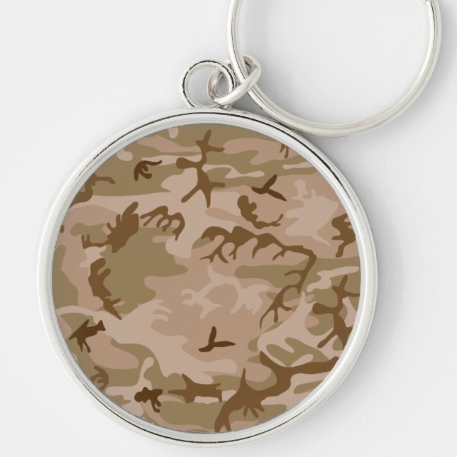 Porte-clés Camouflage de sable du désert (Devant)