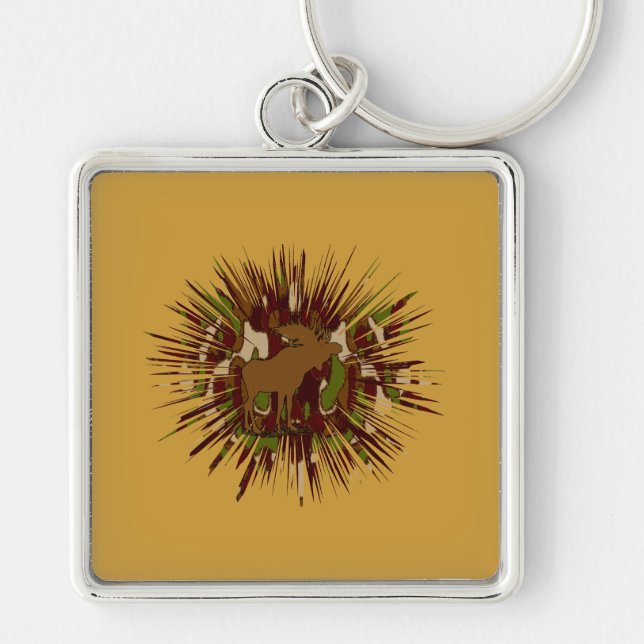 Porte-clés Camouflage Moose Break-out Camo (Devant)