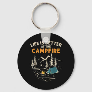 Porte-clés Camper Camping Camping La Vie Du Camping Est Meill