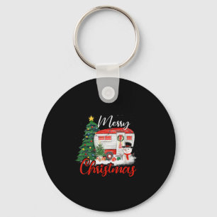 Porte-clés Camping Christmas Tree Chemise Lights Cadeau Campi