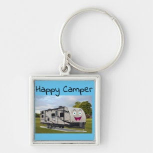 Porte-clés Camping Happy Retirement dans le RV par Funnycoomb