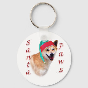 Porte-clés Canaan Chien Père Noël Paws