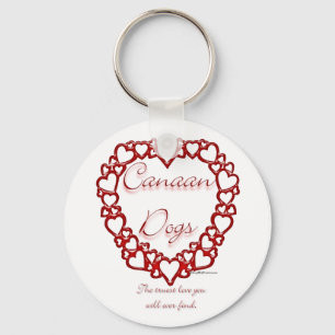 Porte-clés Canaan Chien Véritable Amour - Porte - clé
