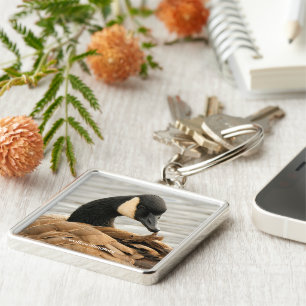 Porte-clés Canada Goose on the Lake