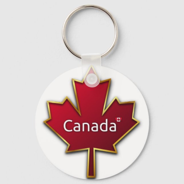 Porte-clés Canada Maple Leaf (Recto)