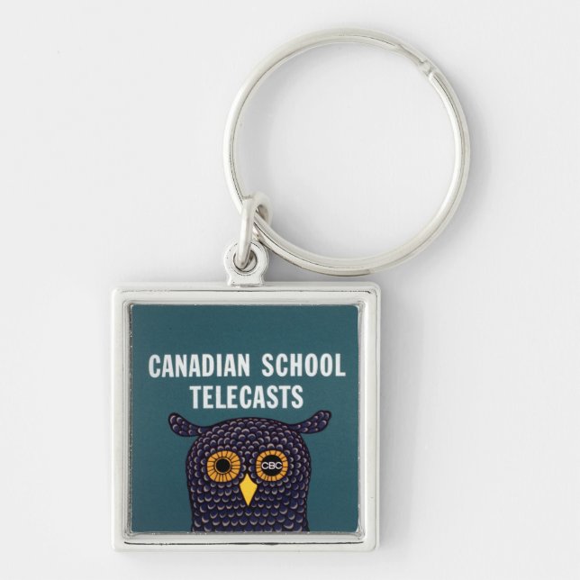 Porte-clés Canadian School Telecasts (années 1984) (Devant)