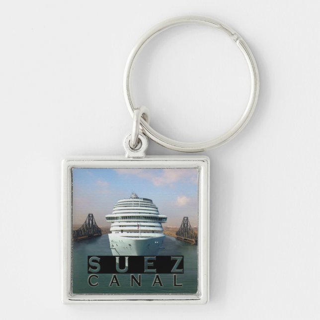Porte-clés Canal de Suez (Devant)