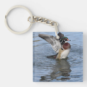Porte-clés Canard à bois mâle