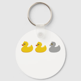 Porte-clés Canard, Canard, Canard gris T Chemises.png