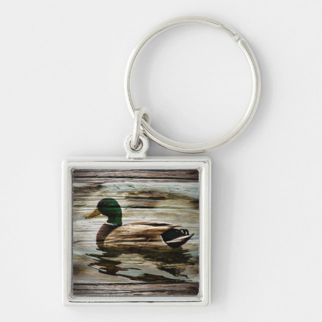 Porte-clés Canard colvert (Devant)