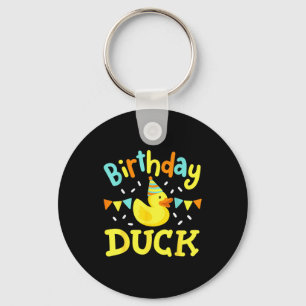 Porte-clés Canard d'anniversaire Enfants Filles Garçons Canar
