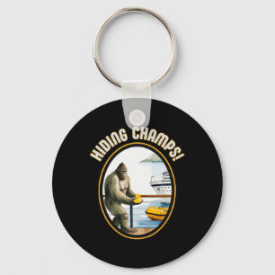 Porte-clés Canards de croisière et champions de Bigfoot caché