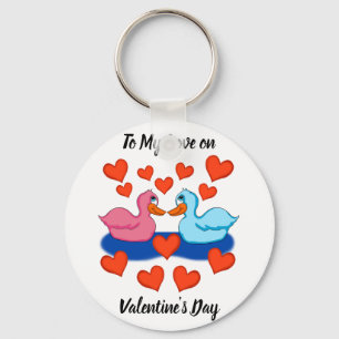 Porte-clés Canards en Porte - clé amoureux