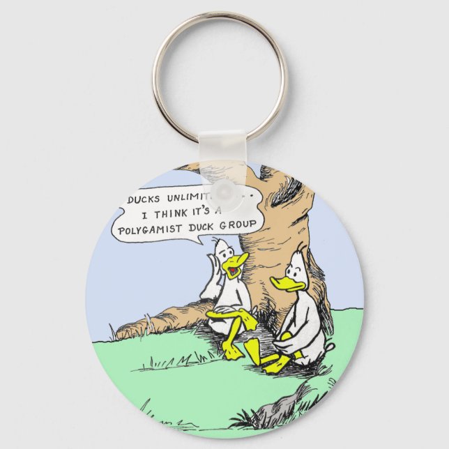 Porte-clés Canards illimités (Recto)