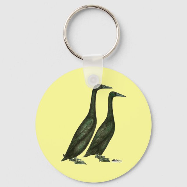 Porte-clés Canards noirs (Recto)