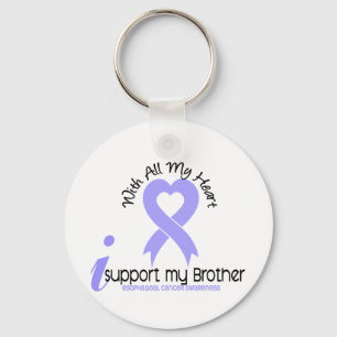 Porte-clés Cancer de l'oesophage Je soutiens Mon Frère