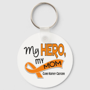 Porte-clés Cancer du rein MON HÉROS MON MOM 42