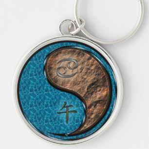 Porte-clés Cancer & Earth Horse