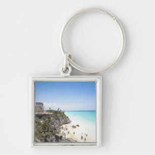 Porte-clés Cancun, Quintana Roo, Mexique - Ruines sur une col
