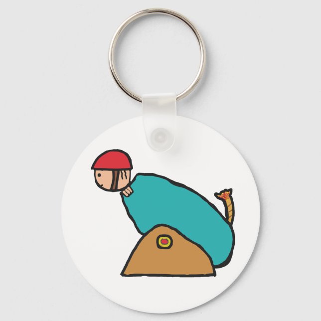 Porte-clés Cannonball humain (Recto)