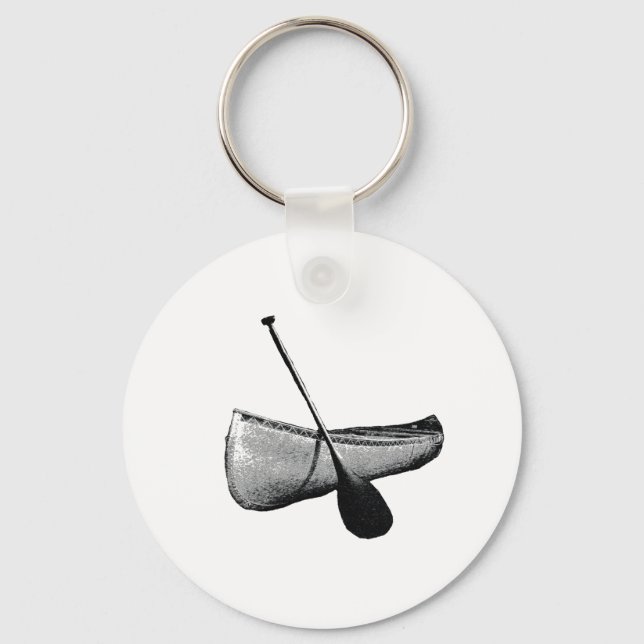 Porte-clés Canoë & Paddle (Recto)
