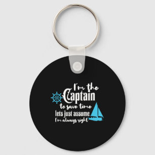 Porte-clés Capitaine Du Bateau Chaparral Bateaux