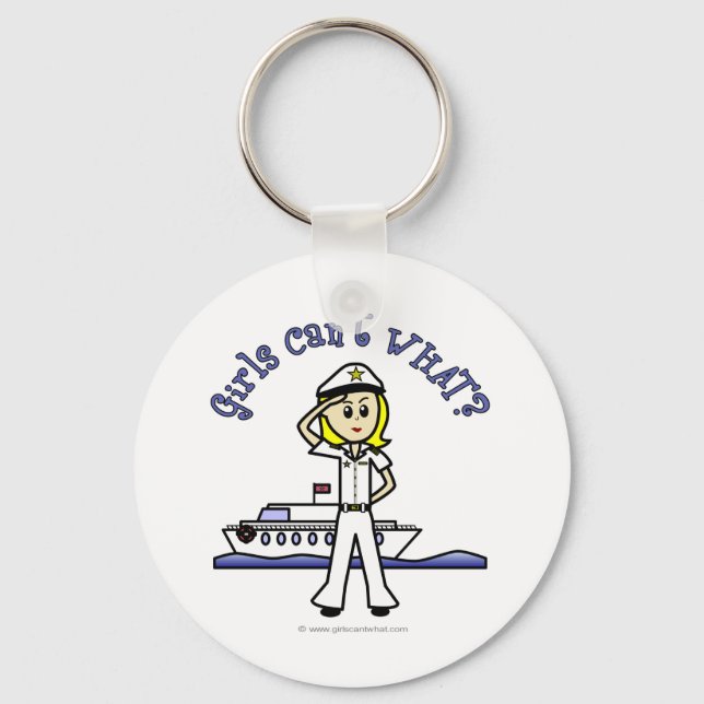 Porte-clés Capitaine féminine légère (Recto)