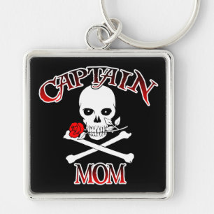 Porte-clés Capitaine Maman (Rose) Porte - clé