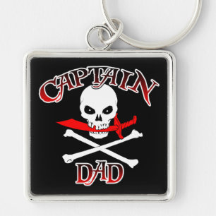 Porte-clés Capitaine papa Porte - clé