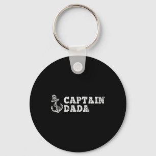 Porte-clés Capitaine Papa Voile Bateau Bateau Vintage Ancre