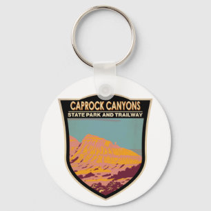 Porte-clés Caprock Canyons State Park et Trail Texas