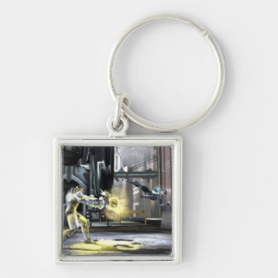 Porte-clés Capture d'écran : Cyborg vs Nightwing 2