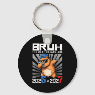 Porte-clés Capybara qui fait le dab 67 Nouvel An 2026 Garçons