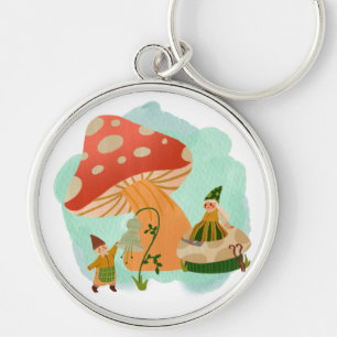 PORTE-CLÉS CARACTÈRES DU MONDE MASHROOM, IMAGINAIRE,